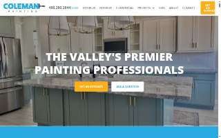 Coleman Painting website