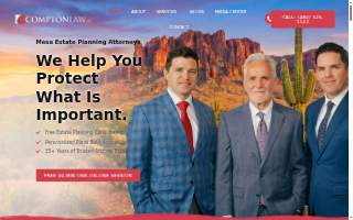 Compton Law P.C. website