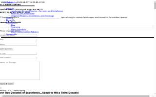 CYC Landscaping website