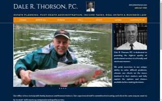 Dale R Thorson Law Office website