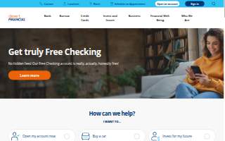 Desert Financial Credit Union - Gilbert Baseline website