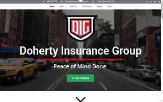 Doherty Insurance Group website