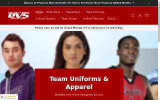 East Valley Sports website