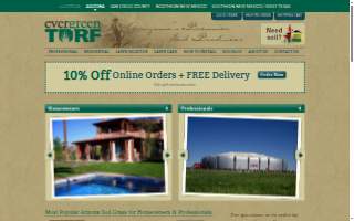 Evergreen Turf, Inc website