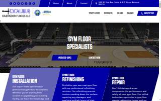 Excalibur Hardwood Floors, LLC website