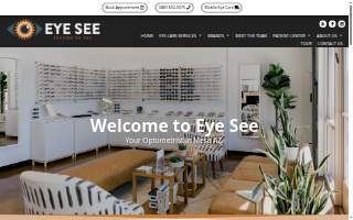 Eye See Vision Care website