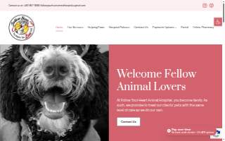 Follow Your Heart Animal Hospital website