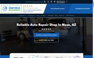 Gemba Automotive of Mesa website