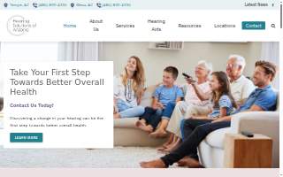 Hearing Solutions of Arizona website