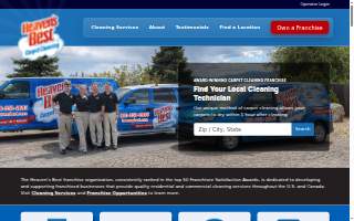 Heavens Best Carpet Cleaning of Mesa website