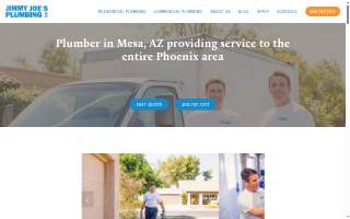 Jimmy Joe's Plumbing website