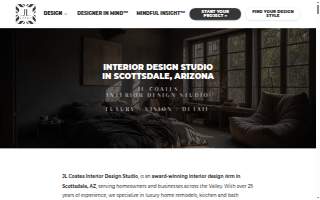 JL Coates Interior Design Studio of Mesa website