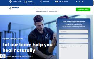 Kempton Physical Therapy & Sports Medicine website