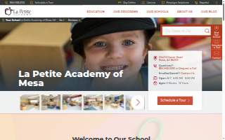 La Petite Academy of Mesa website