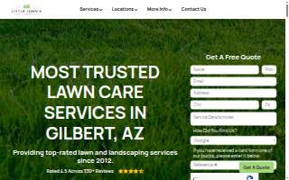 Little John's Lawns website