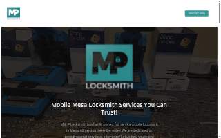 M&P Locksmith website