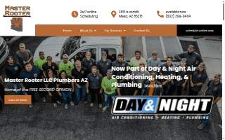 Master Rooter website