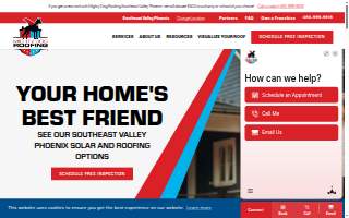 Mighty Dog Roofing of Southeast Valley Phoenix website
