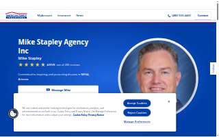 Mike Stapley Agency Inc American Family Insurance website