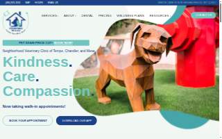 Neighborhood Veterinary Clinic website