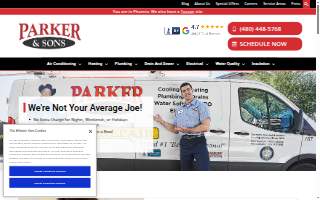 Parker & Sons of Mesa website