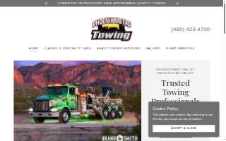 Phoenix Metro Towing of Mesa website