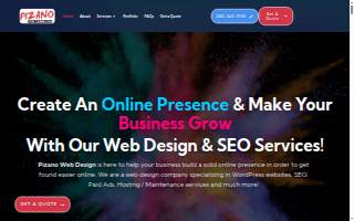 Pizano Web Design & SEO of Mesa website