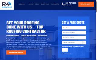 R4 Roofing website