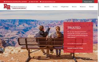 Red Rock Insurance website