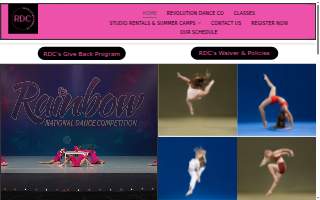 Revolution Dance Company, LLC website