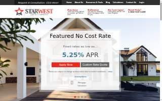 Starwest Mortgage Corporation website