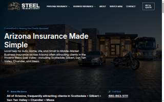 Steel Insurance Agency, LLC website