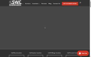 SWC Auto Body website