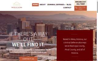The Nolan Law Firm website