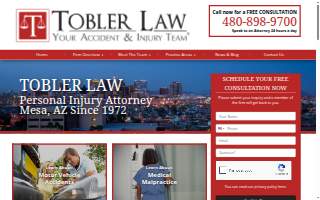 Tobler Law website