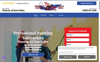 Turn Over Painting website