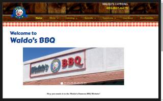 Waldo's BBQ website