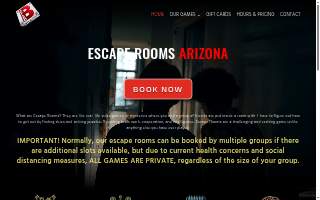 Baffled Escape Rooms of Nogales website