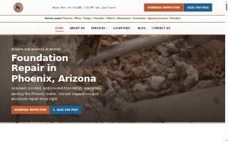 Concrete Repairman® Foundation Repair website