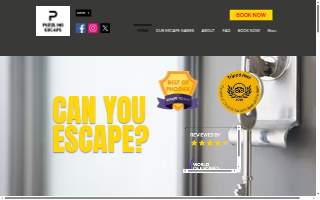 Puzzling Escape Rooms Mesa website