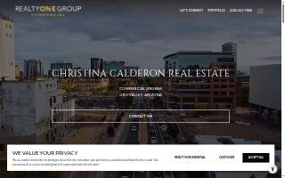 Christina Calderon Real Estate website