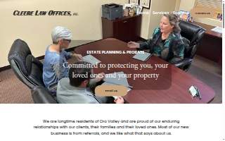 Cleere Law Offices PC website