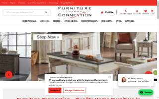 Furniture Connextion website