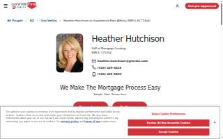Heather Hutchison at Guaranteed Rate Affinity (NMLS #171304) website