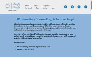 Illuminating Counseling, LLC website