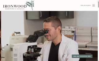 Ironwood Dermatology of Oro Valley website