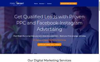 Pixel Bright Marketing website