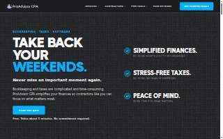 ProAdvisor CPA of Oro Valley website