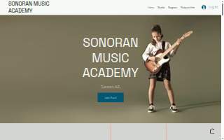 Sonoran Music Academy of Oro Valley website