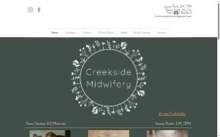 Creekside Midwifery website